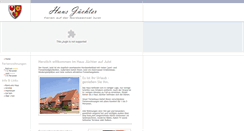 Desktop Screenshot of haus-juechter.de